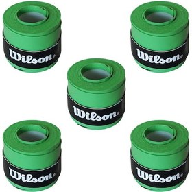 Resim Wilson Comfort Bowl O'Grips 5 Adet Grip Tenis Raketi Gribi Yeşil 