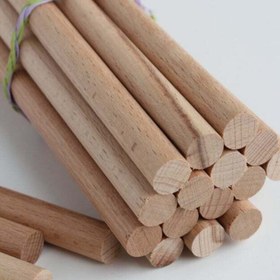 Resim Genel Markalar 10'lu 30cm Uzunluğunda 24mm Tahta Çubuklar 