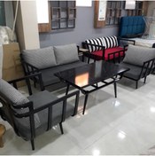 Resim UFUK MOBİLYA Metal Koltuk Takımı.balkon Bahçe Teras Kafe 