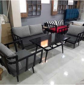 Resim UFUK MOBİLYA Metal Koltuk Takımı.balkon Bahçe Teras Kafe 