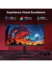 Resim Koorui 27E6QCA 27" 1 ms 2K Curved 180 Hz Oyuncu Monitörü 