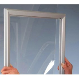 Resim Hakel Apet Levha 1mm Şeffaf Pleksi Levha Cam Görünümlü Pleksi Tablo Camı 