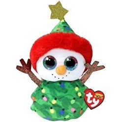 Resim Ty Beanie Boos Garland Yeşil Kardan Adam 15 Cm 