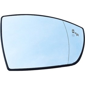 Resim Suofeng 2013-2019 Ford Escape Kuga İçin Isıtmalı Kör Nokta Destekli Dış Ayna Camı - Geniş Açılı Park Yardımcısı Siyah 