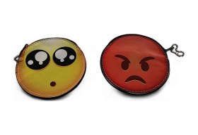 Resim Hedea Emoji Para Çantası Cüzdan 2'li Çok Renkli 