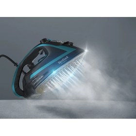 Resim Tefal Puregliss Mikro Kireç Filtre Buharlı Ütü 3000W Siyah Yeşil 