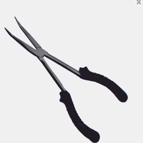 Resim Gjob Uzun Kargaburun Pense Eğri Uçlu 280 mm Kargaburun Balıkçı Pensesi 