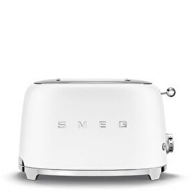 Resim Smeg TSF01WHMEU 2x1 Mat Beyaz Ekmek Kızartma Makinesi 