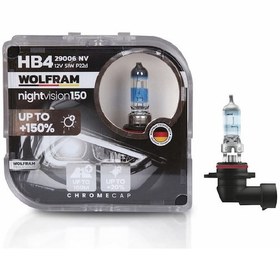 Resim Hb4 Ampul Performans Ampulü Nv +%150 Fazla Işık Ve %20 Beyaz Işık 