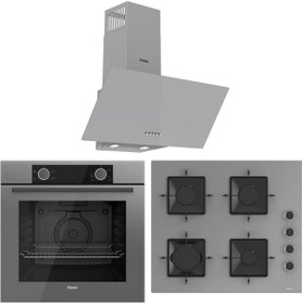 Resim Ferre XE61CPR-SS208-D088 Ankastre Set - Gri 