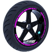 Resim Moto GP Stili Gül Pembesi Jant Şeridi Sticker Çınar Extreme 