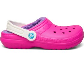 Resim Crocs Crocs Classic Lined Clog K Kız Çocuk Pembe Terlik 1438 PEMBE 