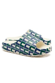 Resim Lacoste Serve Slide 2.0 Kadın Terlik Yeşil 