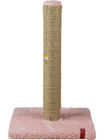 Resim PUGALO 52cm Lüx Tırmalama Tahtası Catnipli Jüt Tırmalama Pembe Minder Yüzey 