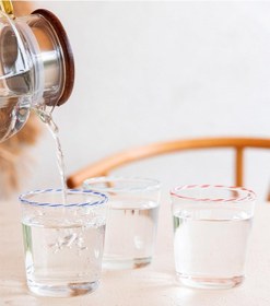 Resim The Mia Borosilikat Su Bardağı 6 Parça 320 Ml Çok Renkli 