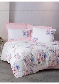 Resim Cotton Box Tek Kişilik Nevresim Takımı Jayda Pembe. 