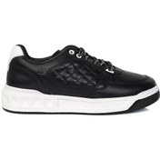Resim Greyder Erkek Siyah Hakiki Deri Sneaker Ayakkabı 3Y1SA17000 