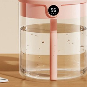 Resim Ezere Salon Ve Yatak Odası Için Sessiz Ultrasonik Hava Nemlendirici Buhar Makinası - 360° 2l 