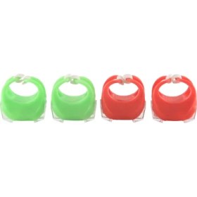 Resim Sulhul 4 x LED Boat Navigation Lights For Boat Yacht Motorboat Bike Hunting Night Running Fishing (Red, Green) (Yurt Dışından) 