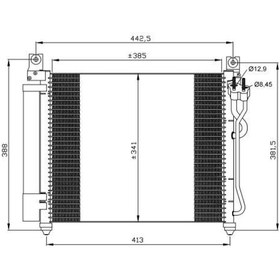 Resim Oris-Cki075016 Klima Köndenseri Kia Picanto 08 570X500X16 Oto.-Me 515164473 