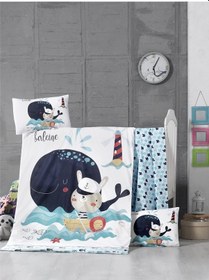 Resim Komfort Home Bebek Nevresim Takımı Pamuk Fisher 