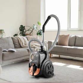 Resim Stilevs Spektron S Torbasız Elektrikli Süpürge 2.5 L Toz Haznesi ile Güçlü Temizlik - Siyah-Bakır 