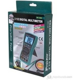 Resim Proskit Mt-1280 3 1/2 Dijital Multimetre Ölçü Aleti 