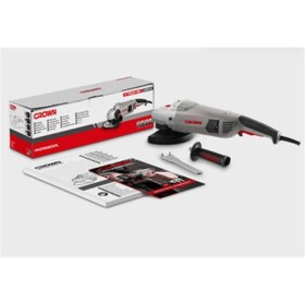 Resim Genel Markalar 230 CROWN CT13489 2600 W 230 MM BÜYÜK TAŞLAMA MAKİNESİ 2600 Watt Avuç Taşlamalar 2 Yıl 