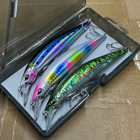 Resim Deniz Balığı Yemleri Kiti Sörf Balıkçılığı Çizgili Levrek Yemleri Sert Yem Minnow Yemleri Jerkbait Balıkçılık Yemi Büyük Minnow Tekne Balıkçılığı Derin Deniz Balıkçılığı Yemi Büyük Balıklar İçin Büyük Deniz Yemi Derin Deniz Levreği Ton İnci İspanyol Uskumru 45g 14cm 