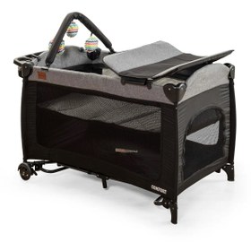 Resim Mcn Comfier Park Yatak Sallanır Cibinlikli Oyun Parkı Beşik 70x110 Cm - Stone 