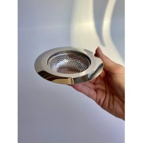 Resim 11.5 cm Büyük Boy Paslanmaz Çelik Lavabo Süzgeci 