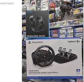 Resim Logitech G923 Vitesli Direksiyon Seti 