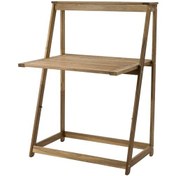Resim Katlanabilir Masa, Kahverengi, 65x78x113 Cm Açık Ahşap 