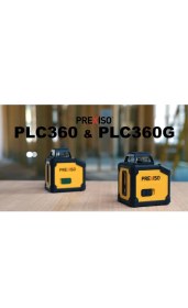 Resim Prexiso PLC360G 360 Lazer Terazi Yeşil Çizgi Lazeri Hizalama 