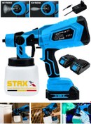 Resim Staxx ABT990 99 Wh Çift Akülü Sprey Dezenfektan Boya Tabancası 