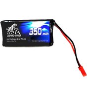 Resim 350 mAh 3.7V 1S 30C Lipo Batarya Pil T Plug Leopard Power