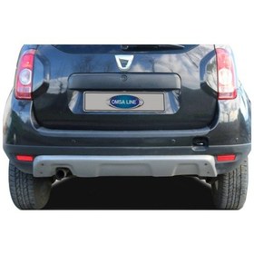 Resim Dacia Duster Difüzör Arka Tampon Altı Gri Plastik 2010-2018 Arası 