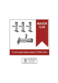 Resim Maxor-flash G95 Model Silver Cep Kaşe Mavi 