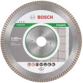 Resim Bosch Porselen-seramikte Ekstra Temiz Ve Hızlı Kesim Için Elmas Testere 180 Mm 
