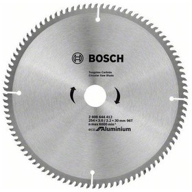 Resim Bosch Eco 254 30 Mm 96 Diş Alüminyum Daire Testere Bıçağı B2608644412 Bosch 