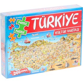 Resim 7213 Türkiye Kültür Haritası Puzzle -Totteriq 