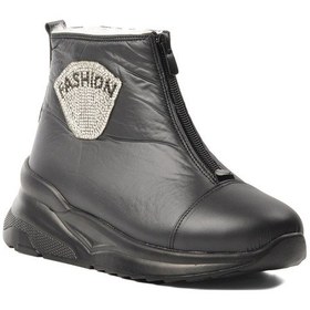 Resim Aspor Siyah Dar Kalıp Kadın Kar Botu Çok Renkli 