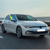 Resim Vw Golf 8 2020-2024 Sağ Dış Ayna Üst Kapağı Kapak 5h0857538 