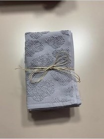 Resim 6'lı 30X50 Pamuklu Mutfak Havlusu Gri 30 x 50 
