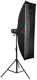 Resim JINBEI KE-40x180cm Hızlı Açılan Strip softbox Gridli 