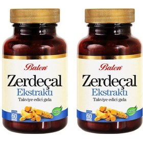 Resim Balen Zerdeçal Ekstraktı 325 Mg 60 Kapsül x 2 Adet 