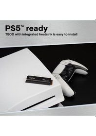 Resim Crucial T500 CT1000T500SSD5 1 TB 7300/6800 MB/S PCIe Gen4 NVMe M.2 SSD 