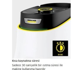 Resim Kärcher Sc 3 Deluxe Buhar Temizleyici - Sert Zemin, Halı, Fayans ve Camlarda Yüksek Performans + Temizlik Seti + Mini Hav-yün Temizleyici 