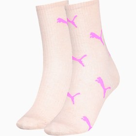 Resim PUMA Cat Logolu CLASSIC Kadın Çorap (2'li Paket) 