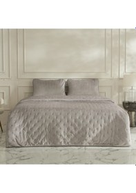 Resim Karaca Home Lorıan Çift Kişilik Yatak Örtüsü Seti Gri Gri 